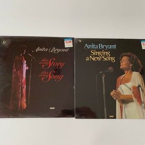 Anita Bryant Singing a New Song + This Is My Story LP NEW SEALED VINYL LOT